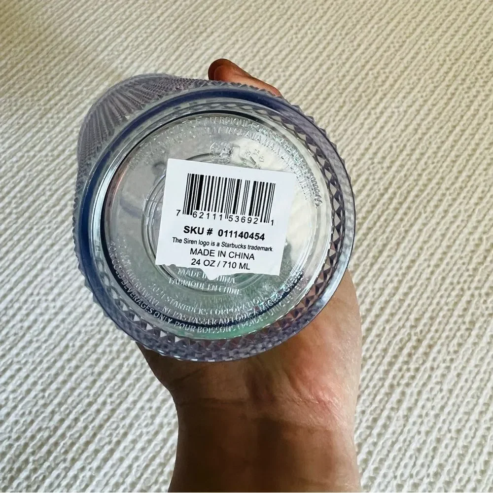Starbucks Iridescent Studded 24 OZ Tumbler NWT
